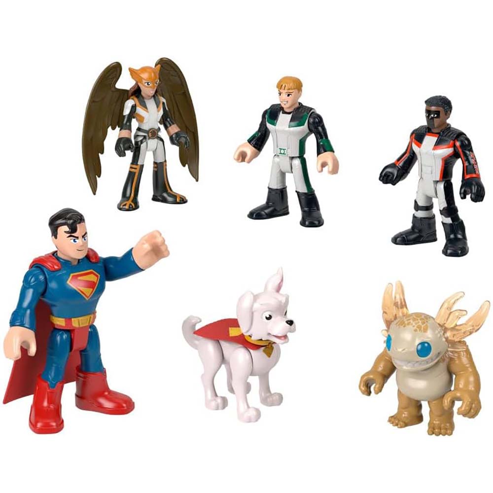 Imaginext Multipack Superman con Krypto y Kaiju JDL09, sets de juego