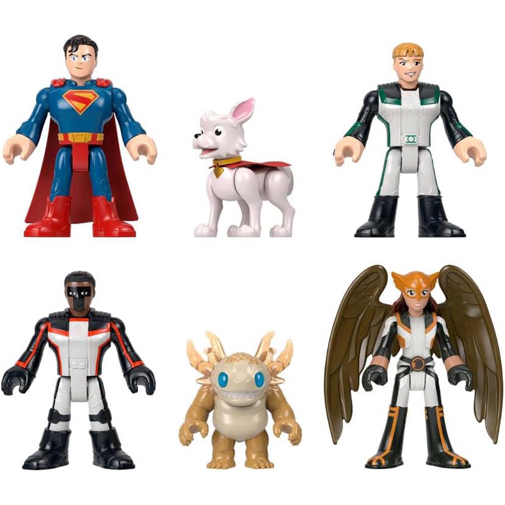 Imaginext Multipack Superman con Krypto y Kaiju JDL09, sets de juego