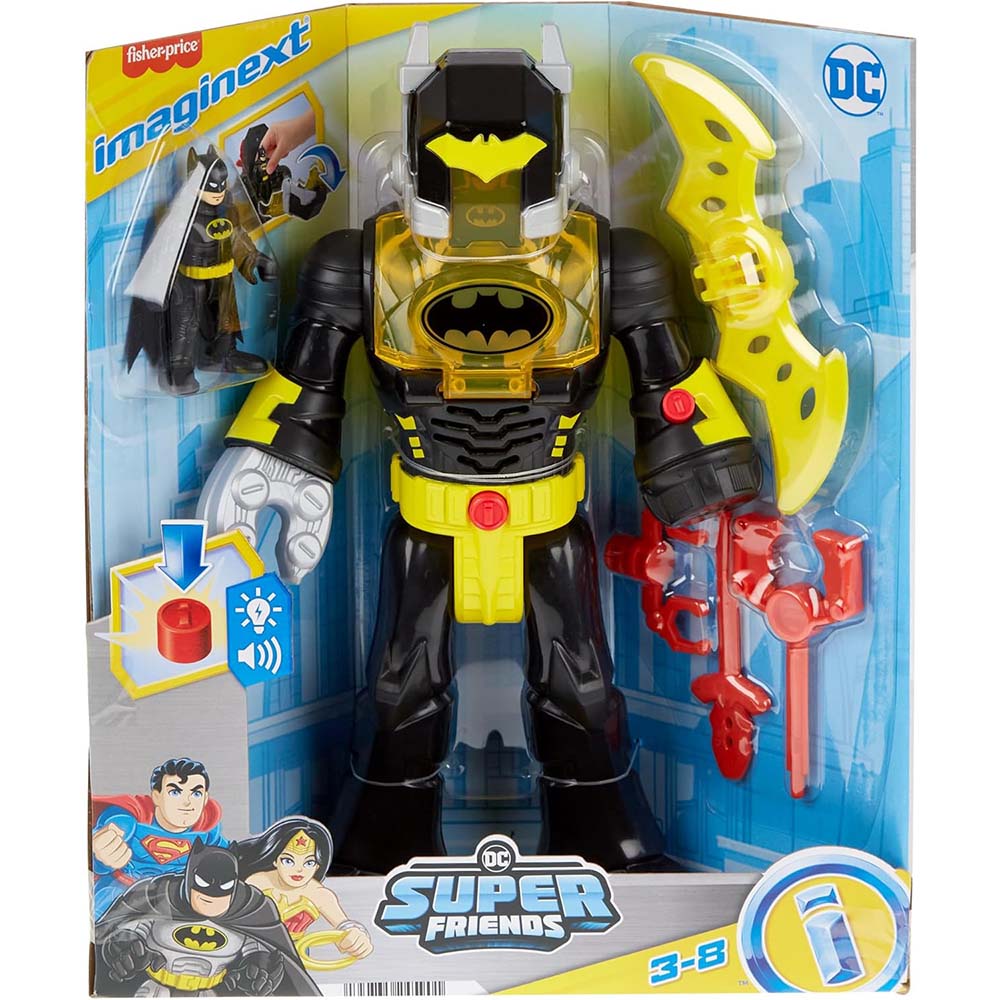 Imaginext Exotraje de Batman Insiders HYG31, sets de juego