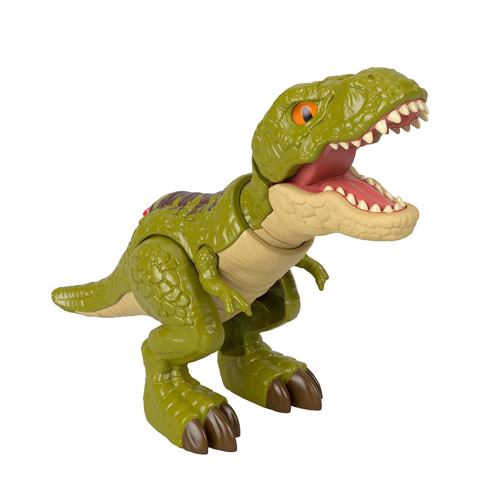 Imaginext Jurassic World Dinosaurio de Juguete Rebirth T-Rex JFJ65, figuras de acción