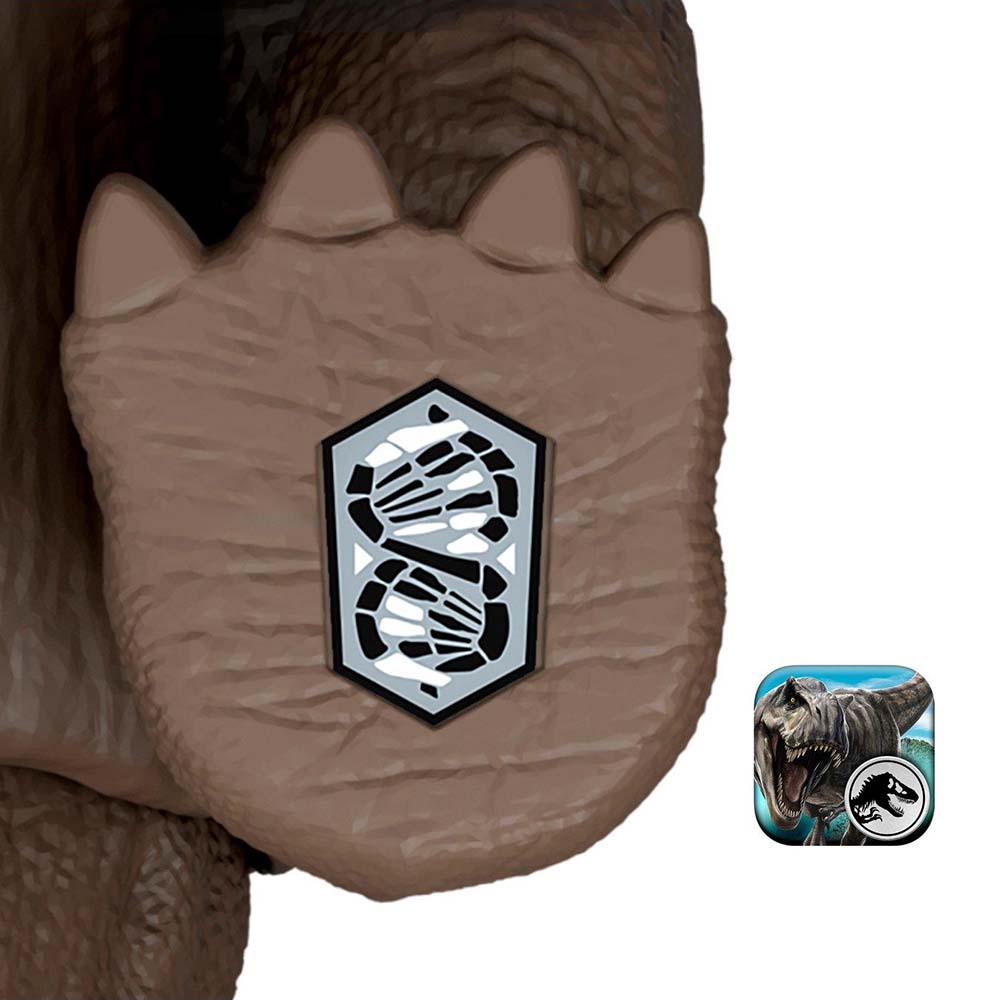 Jurassic World Rebirth Gigantic Thrashers Eortriceratops JGB92, figuras de acción
