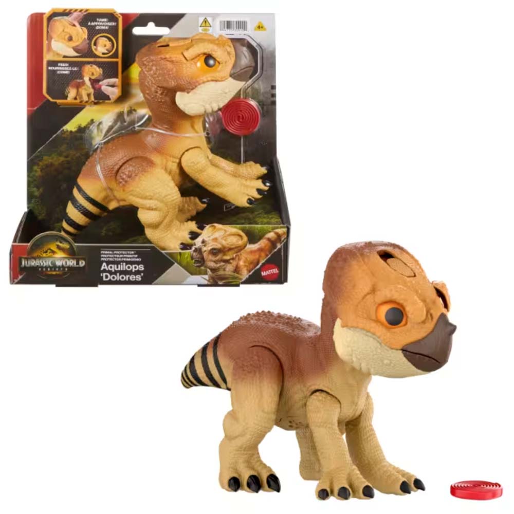 Jurassic World Rebirth Aquilops Dolores JGC01, figuras de acción