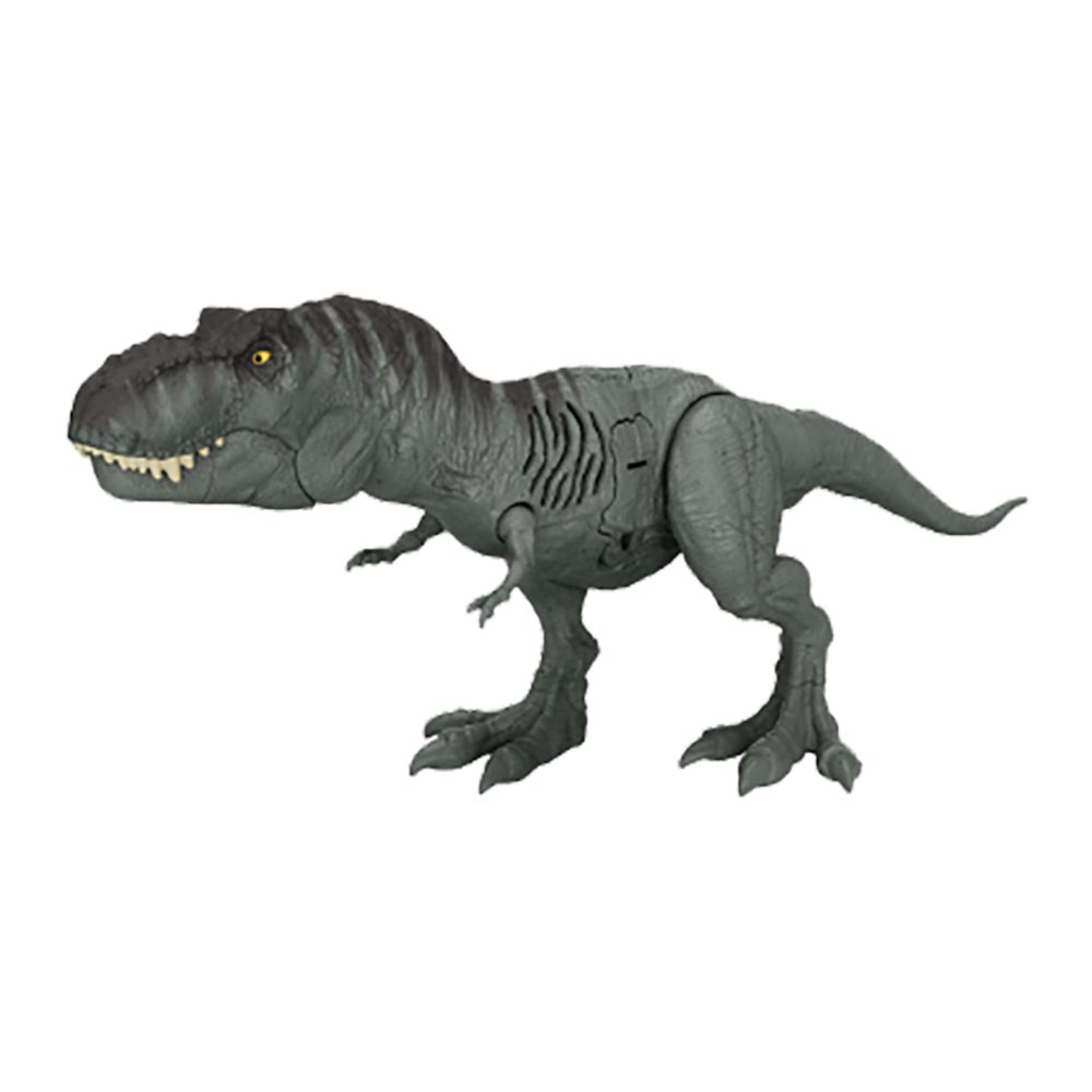 Jurassic World Rebirth Sound Surge Tyrannosaurus Rex JGM12, figuras de acción
