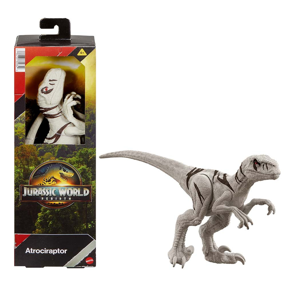 Jurassic World Rebirth Atrociraptor 12" JGC04, figuras de acción
