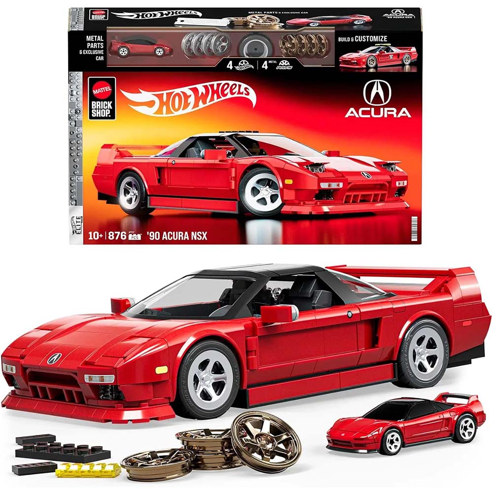 Hot Wheels Brick Shop 1/16 Honda Acura NSX 1990 JFT17