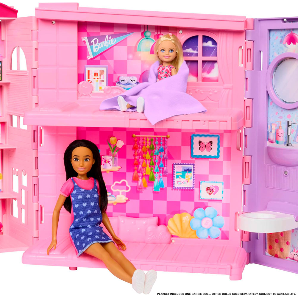 Barbie Dream Land Casa Glam con Muñeca, muñecas y muñecos