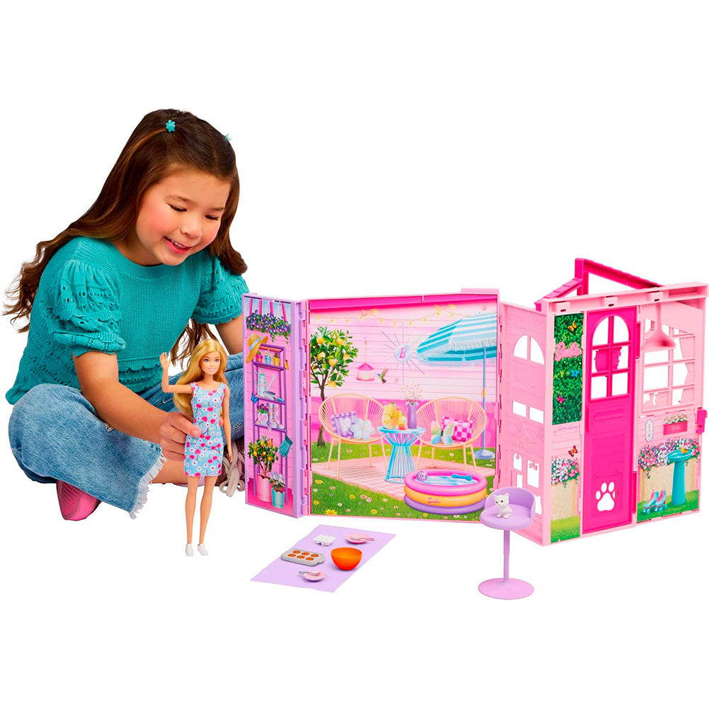 Barbie Dream Land Casa Glam con Muñeca, muñecas y muñecos