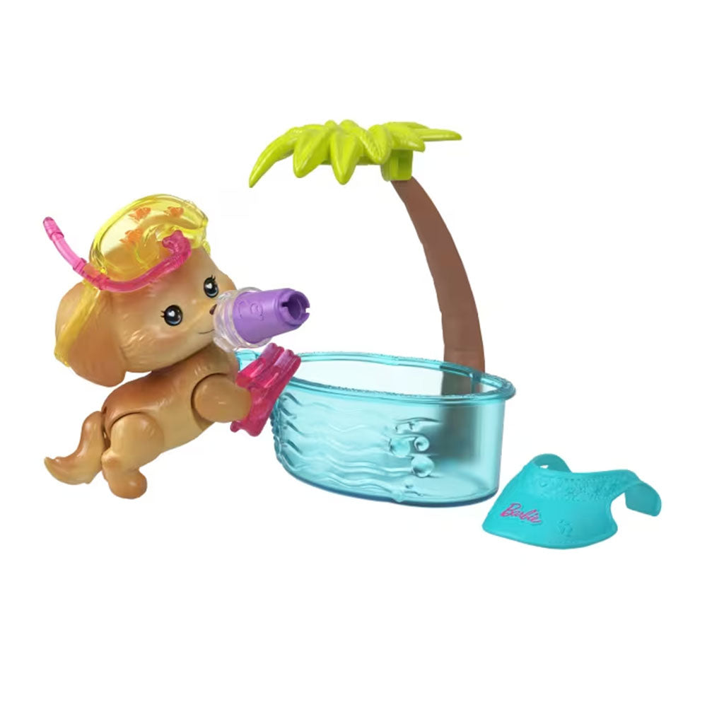 Barbie Dream Squad Pet Puppy And Pool, muñecas y muñecos