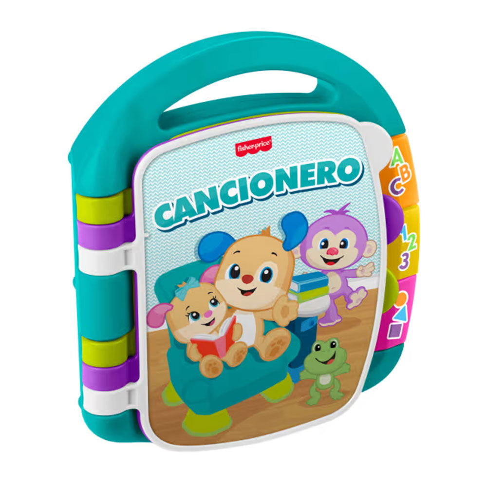 Fisher-Price Libro Interactivo Laugh & Learn JMN23, juguetes para primera infancia