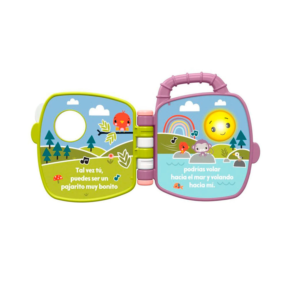 Fisher-Price Libro Canta con Monito, juguetes didácticos