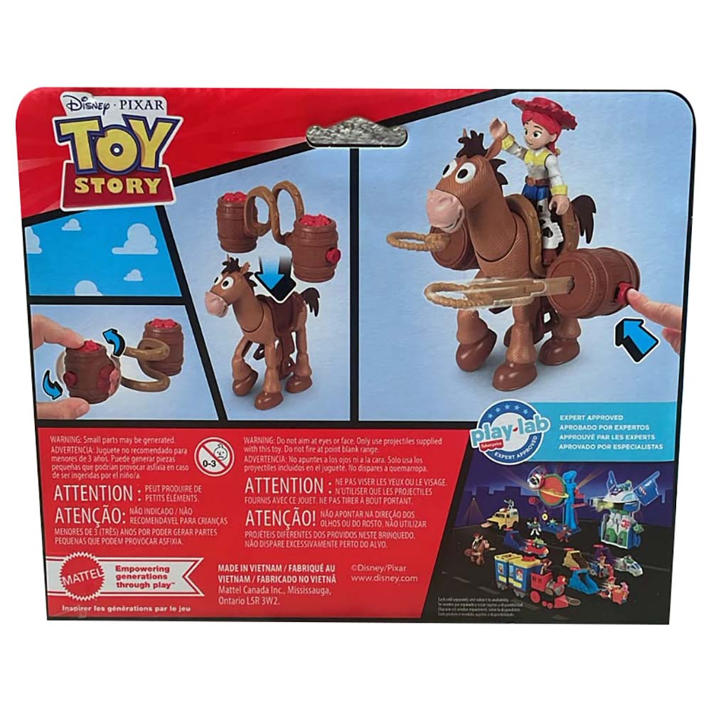 Imaginext Figura De Accion Pack De Jessie Y Tiro Al Blanco JKW23, figuras de acción y colección