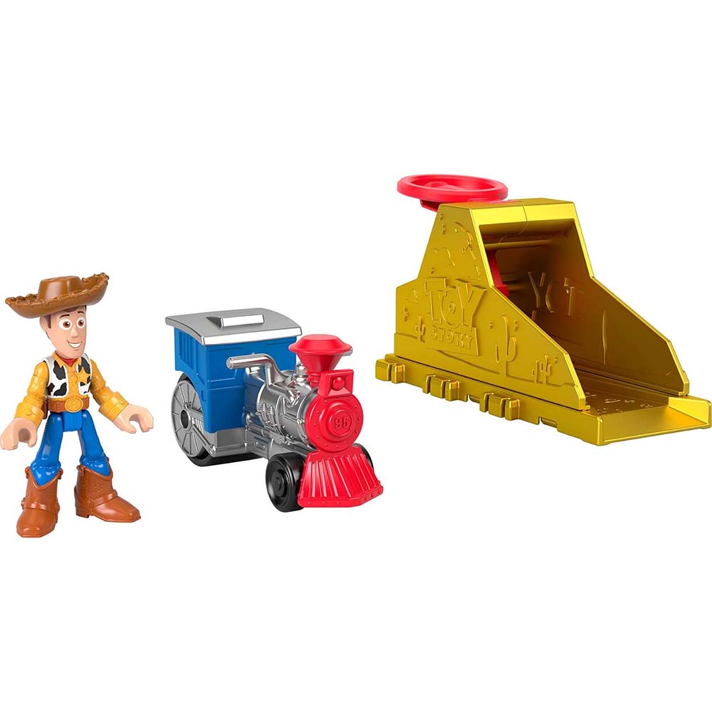 Imaginext Project Target Woody de Impacto Secreto JKW24, figuras de colección