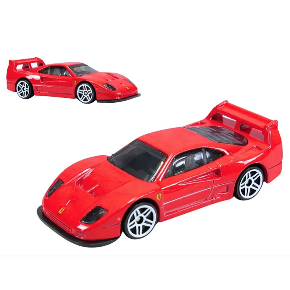 Hot Wheels Ferrari Pack de 5 Vehículos a Escala 1:64 JLN12, vehículos en paquete a escala 1:64