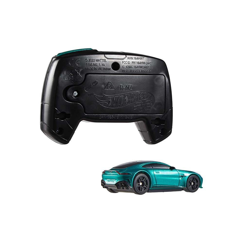 Hot Wheels RC a escala 1:64 Aston Martin Vantage JHW59, vehículos a control remoto a escala 1:64