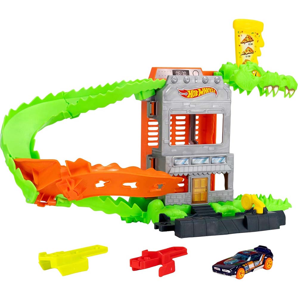 Hot Wheels City Croc Pizza Attack HDR29 – Juguetibici eCommerce