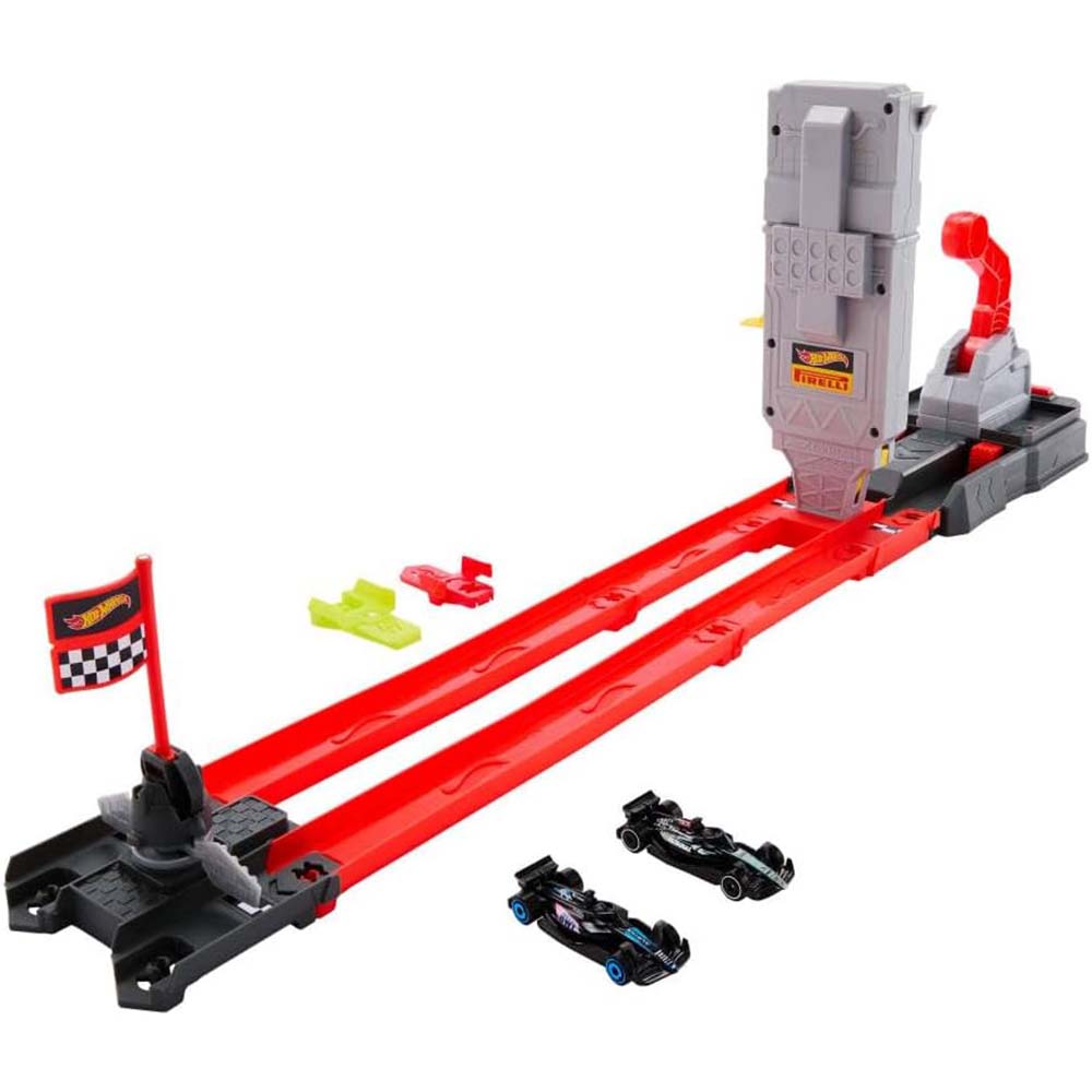 Hot Wheels Racing Pista de Carreras Desafío de Salida Formula 1 JNN35, pistas y sets de vehículos