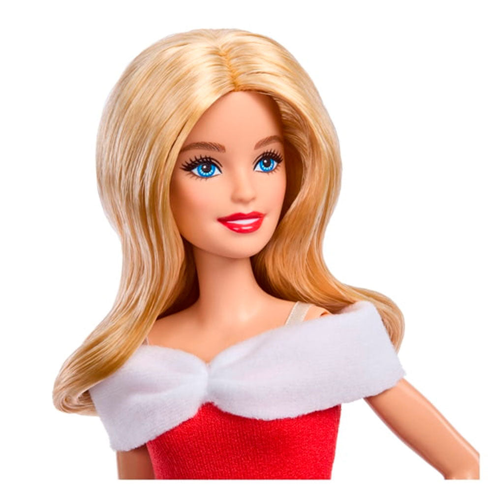 Barbie Style Holiday 2026 – Muñeca de Papá Noel Rubia, muñecas y muñecos