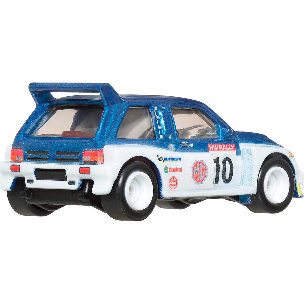 Hot Wheels Premium Car Culture Hammer Drop MG Metro 6R4 FPY86: Vehículo de juguete - Edad 6+