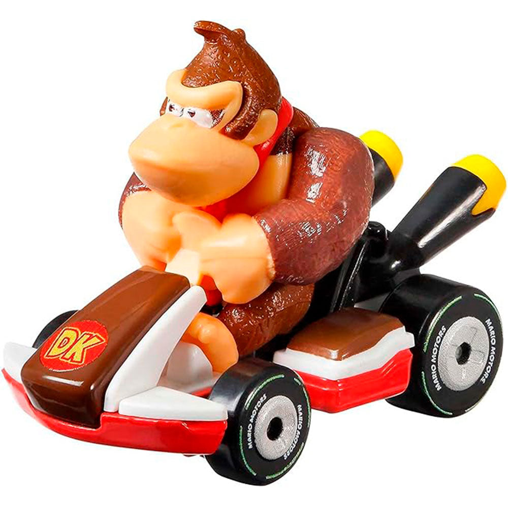 Hot Wheels Mario Kart réplica personajes 1:64 - Donkey Kong GBG25 - Edad 3+