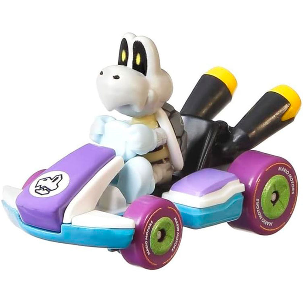 Hot Wheels Mario Kart Replica Personajes 1:64 - Dry Bones GBG25 - Edad 3+
