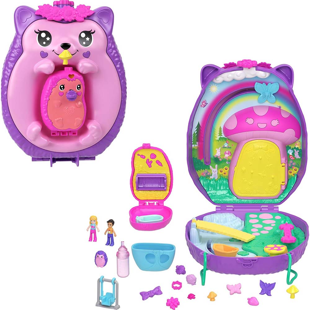 Juguetes Polly Pocket Mini Estuche Polly Pocket Estuche Mariposa