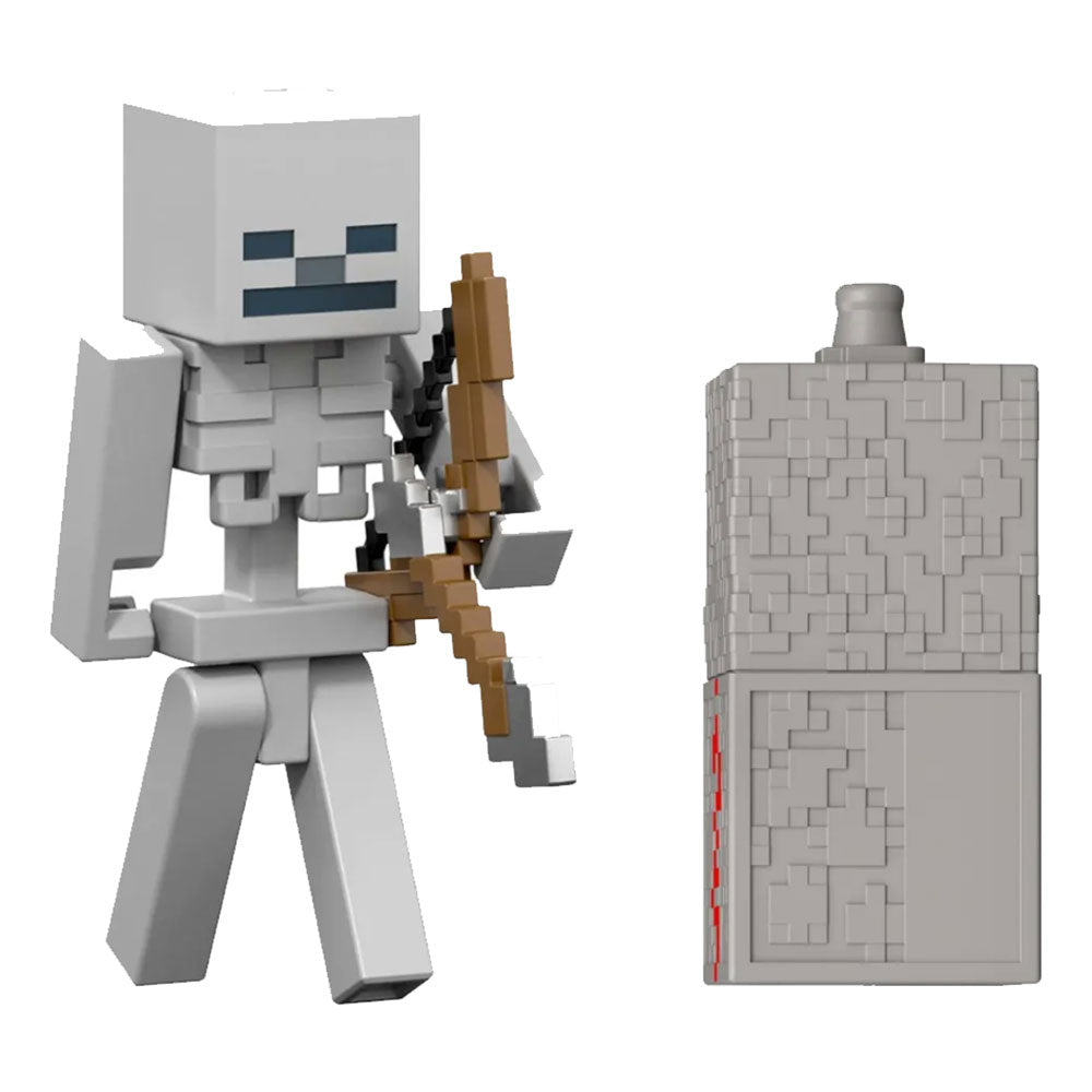 Minecraft Core Redstone - Esqueleto GTP08, figuras de acción