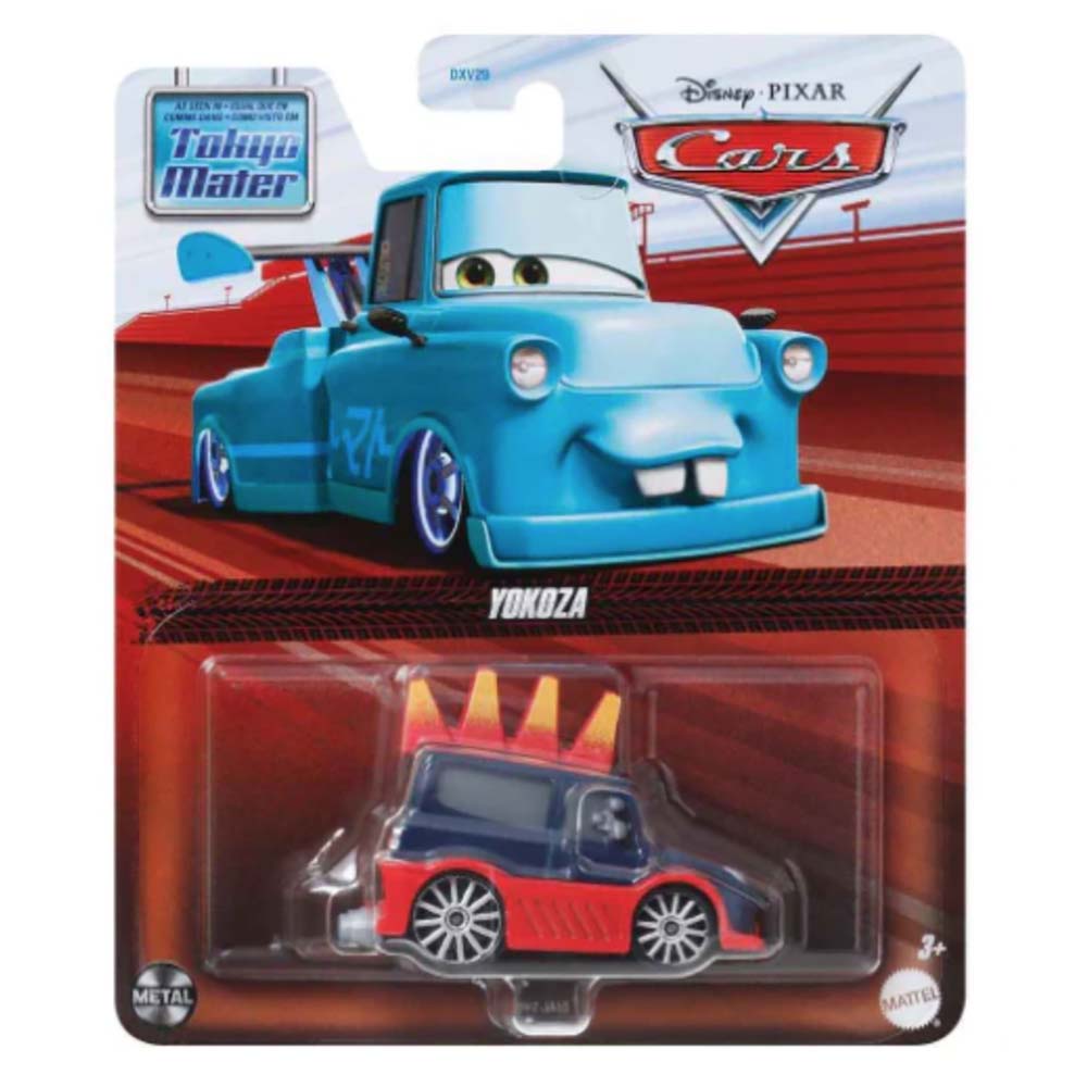 Mattel Disney Pixar Cars 1:55 Yokoza DXV29 - Edad 3+