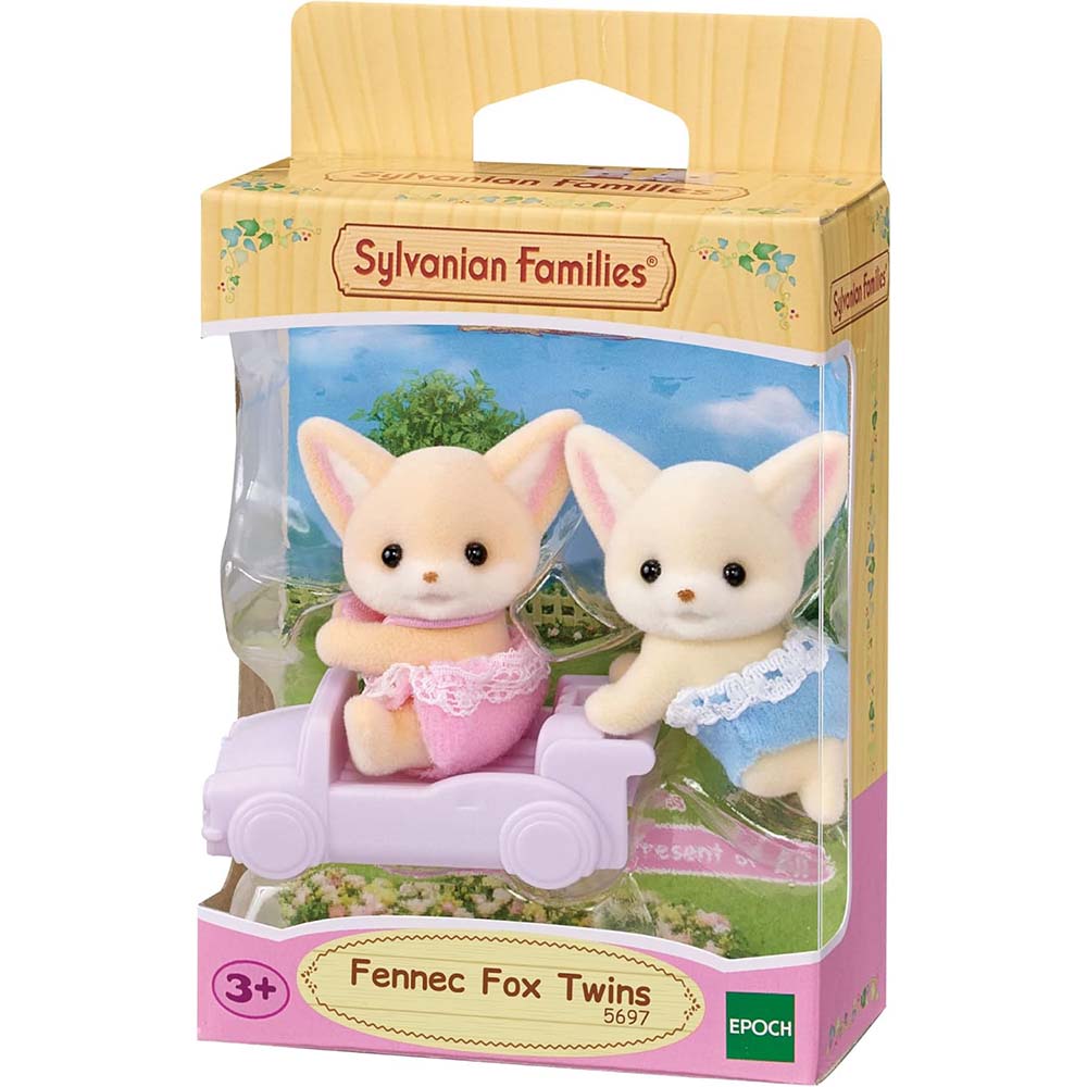 Sylvanian Families 5697 Gemelos zorro del desierto: Figura coleccionable - Edad 3+