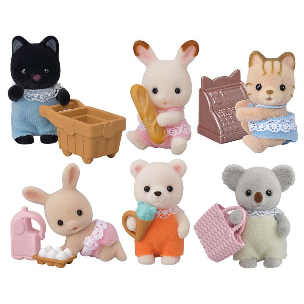 Sylvanian Families 5794 Bolsa sorpresa "Vamos de compras": Figura coleccionable - Edad 3+