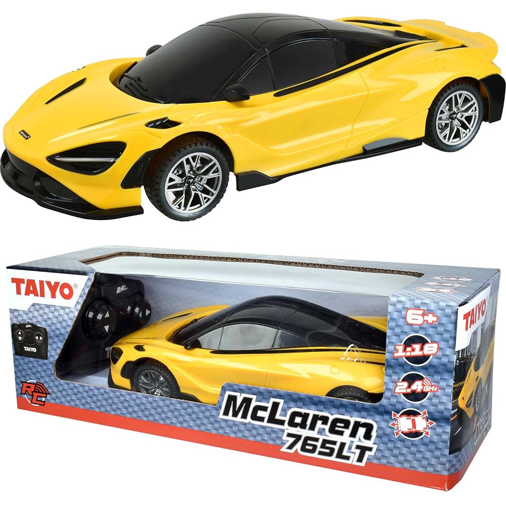 Toys Shock 1:18 McLaren 765LT R/C - Edad 6+