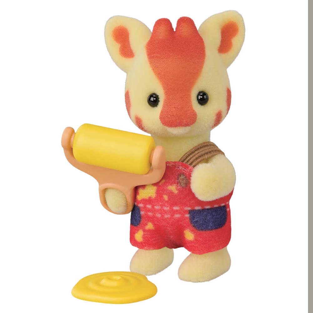 Sylvanian Families 5838 Builder Baby Friends Blind Bag Figura Sorpresa Coleccionable, figuras sorpresa