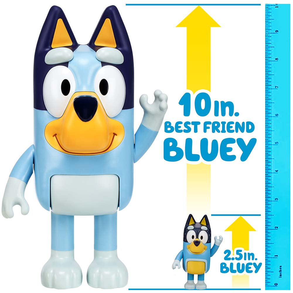 Best Friend Bluey – Figura Articulada de 25 cm, figuras de acción y colección