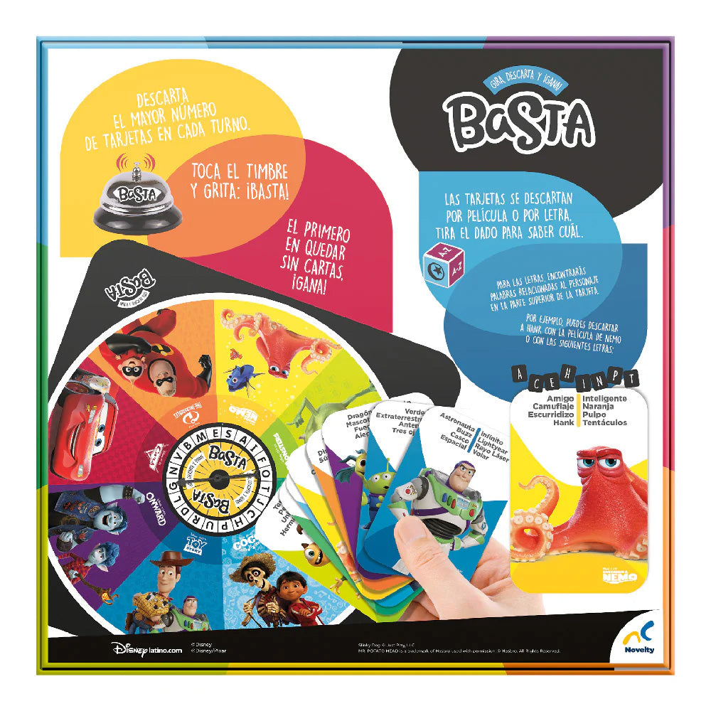 Novelty Basta Deluxe Pixar JCA-1382: Juego de mesa