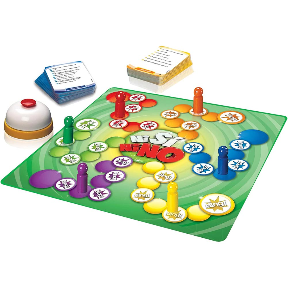 Novelty Juego de Mesa en Familia Ni Si Ni No Caja de Cartón JCA-3618 - Edad 18+