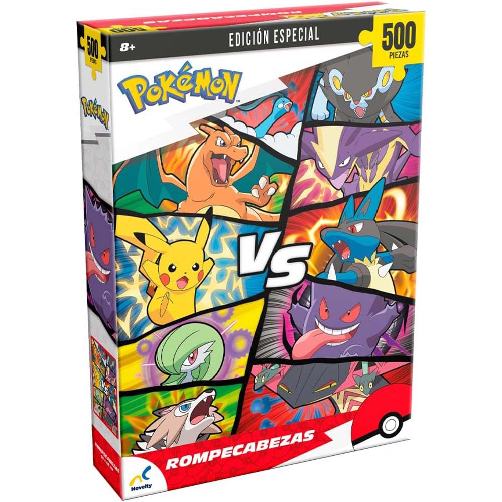 Novelty Rompecabezas edición especial Pokémon 500 piezas JCA-4162 - Edad 8+