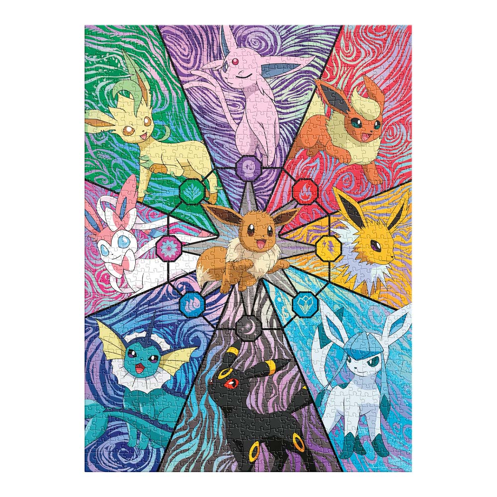 Novelty Rompecabezas edición original Pokémon Eevee c 1000 pzs JCA-4641 - Edad 8+