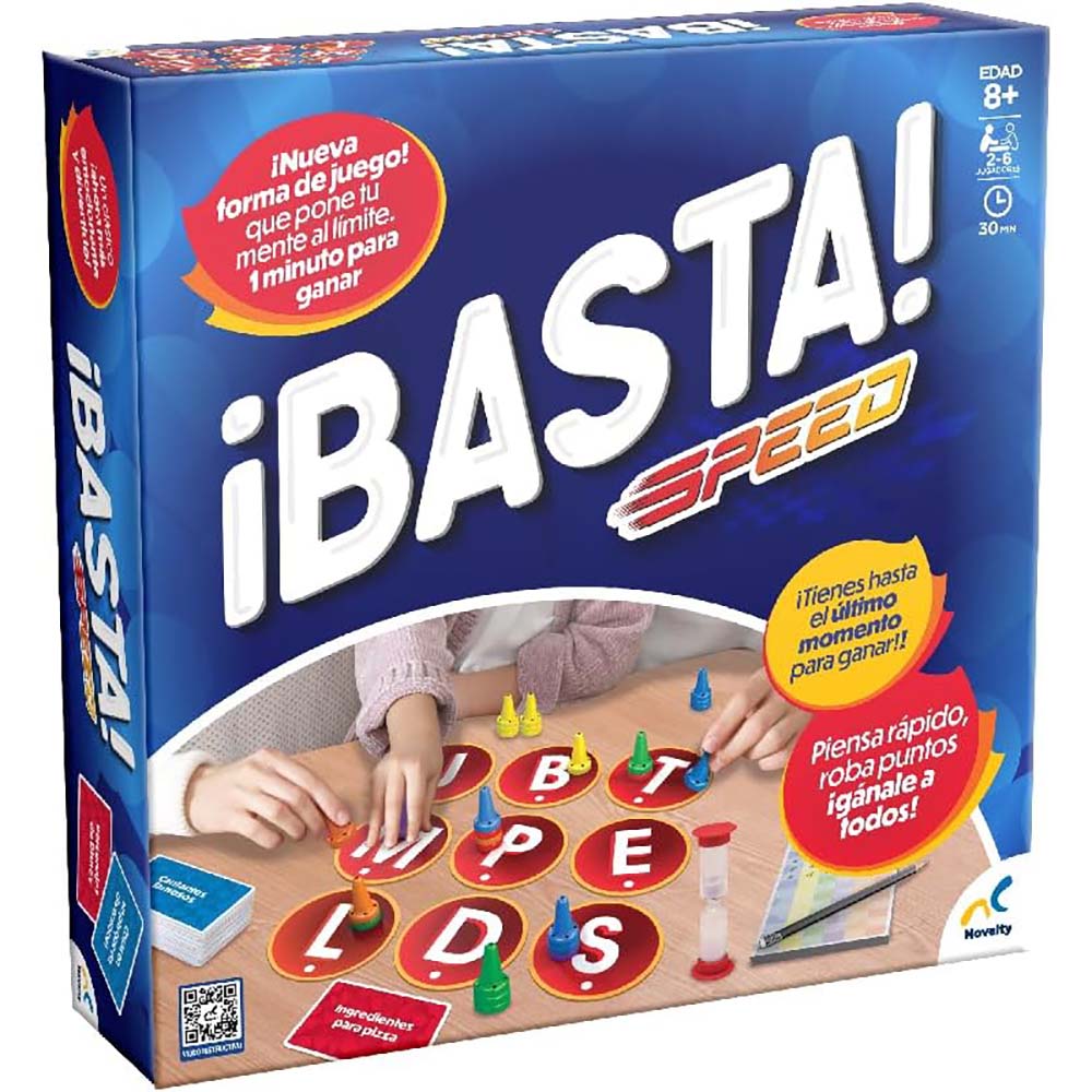 Novelty Juego de mesa en familia Basta Speed JCA-4081 - Edad 8+