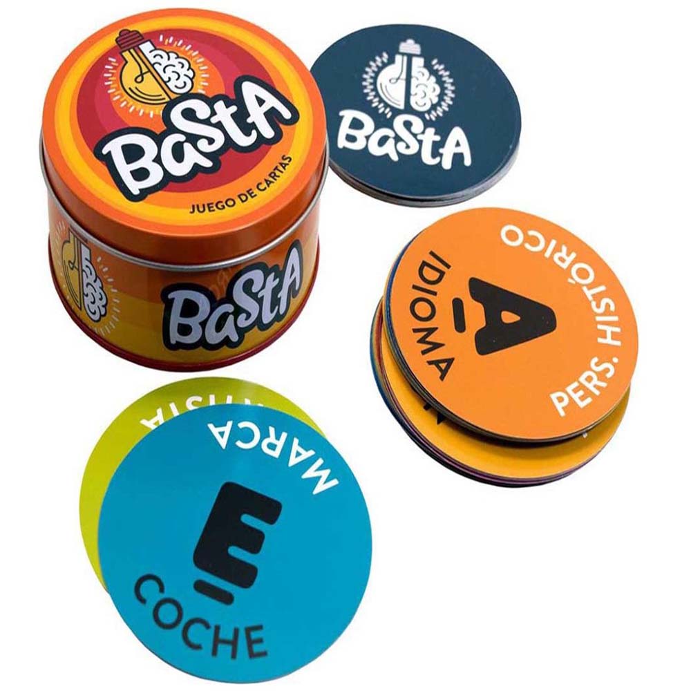 Novelty Juego de mesa Basta de viaje tin blister JCA-4777 - Edad 7+