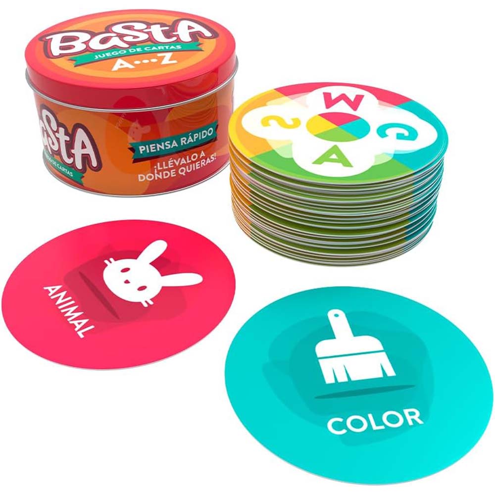 Novelty Juego de mesa Basta de viaje tin blister JCA-4777 - Edad 7+