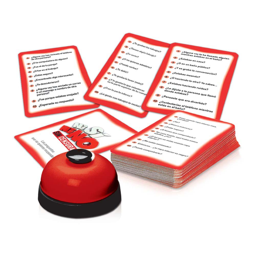 Novelty Juego de mesa Ni sí ni no sin censura JCA-4731 - Edad 7+