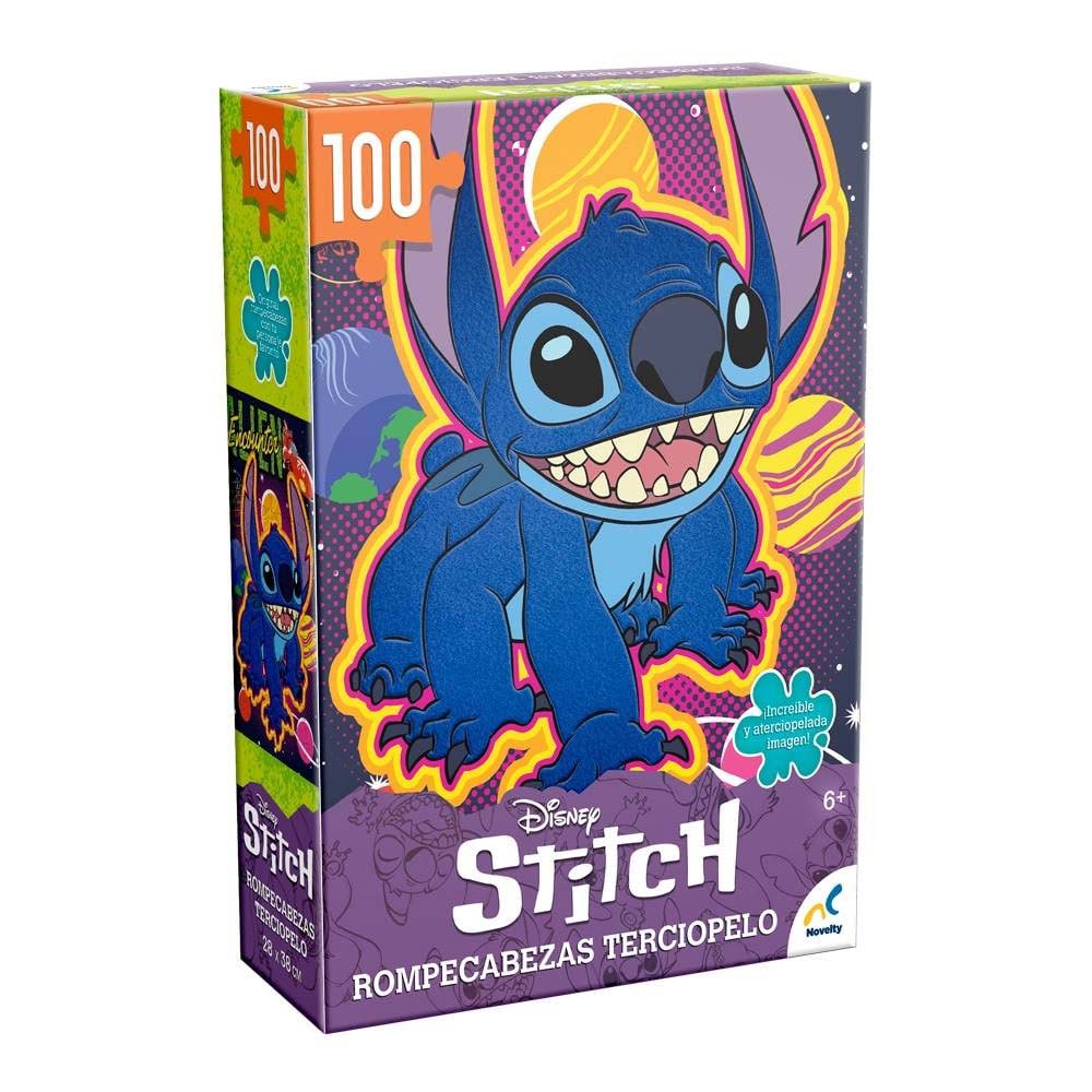 Rompecabezas Especial Aterciopelado Stitch JCA-3096, rompecabezas