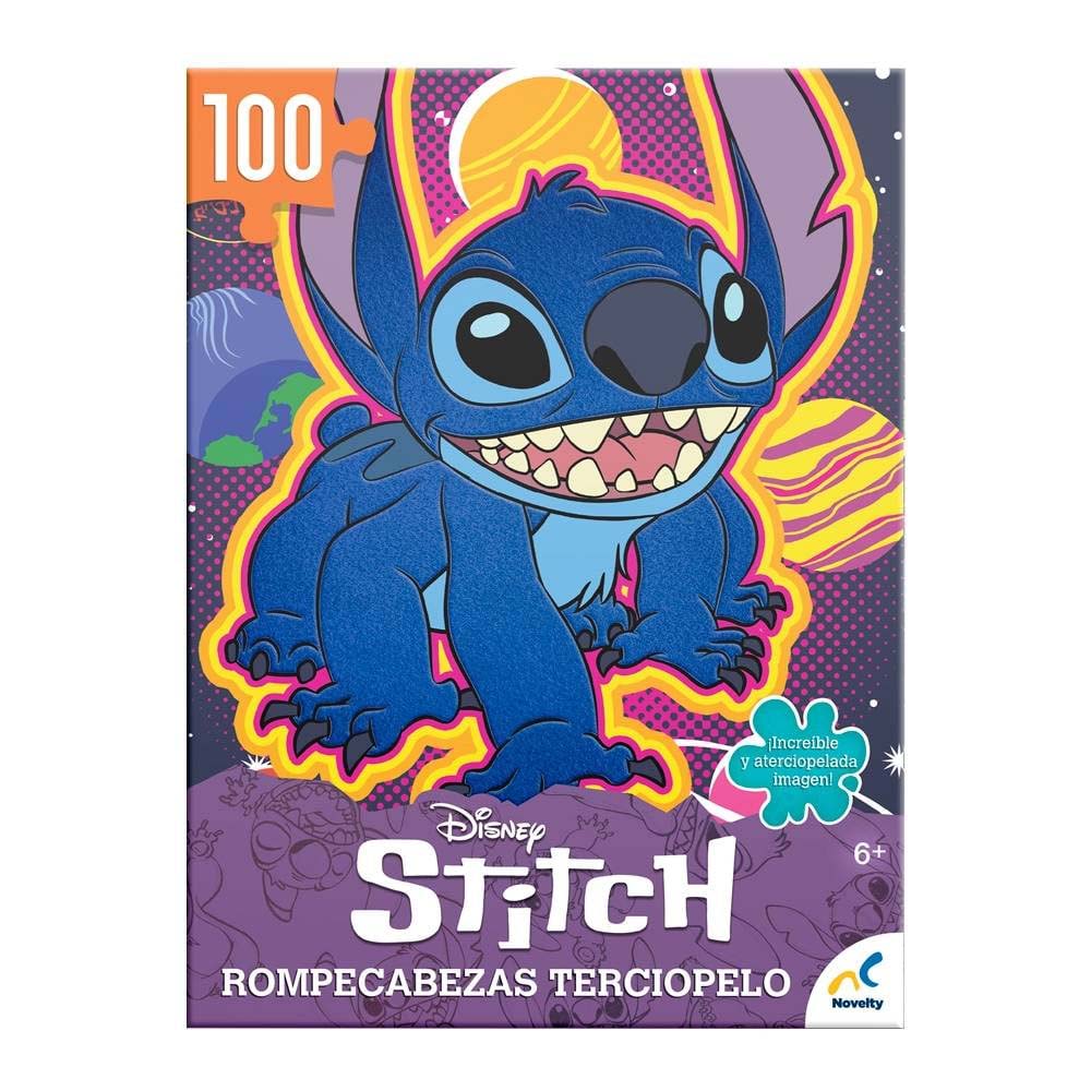 Rompecabezas Especial Aterciopelado Stitch JCA-3096, rompecabezas