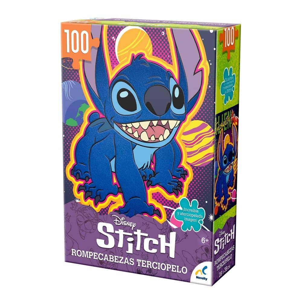 Rompecabezas Especial Aterciopelado Stitch JCA-3096, rompecabezas
