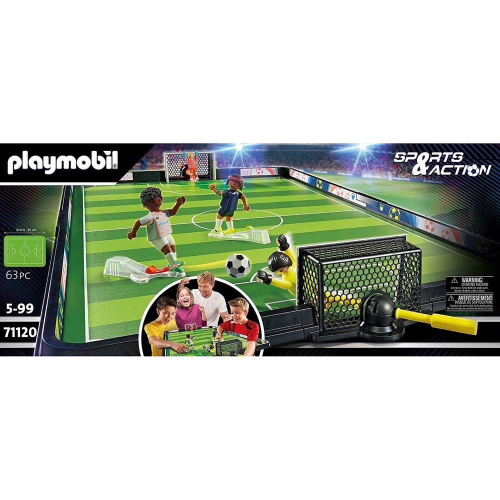 Playmobil Campo de Fútbol – Set de Juego 71120, sets playmobil