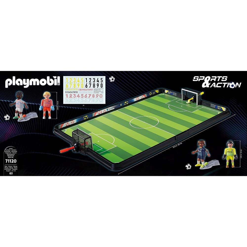 Playmobil Campo de Fútbol – Set de Juego 71120, sets playmobil
