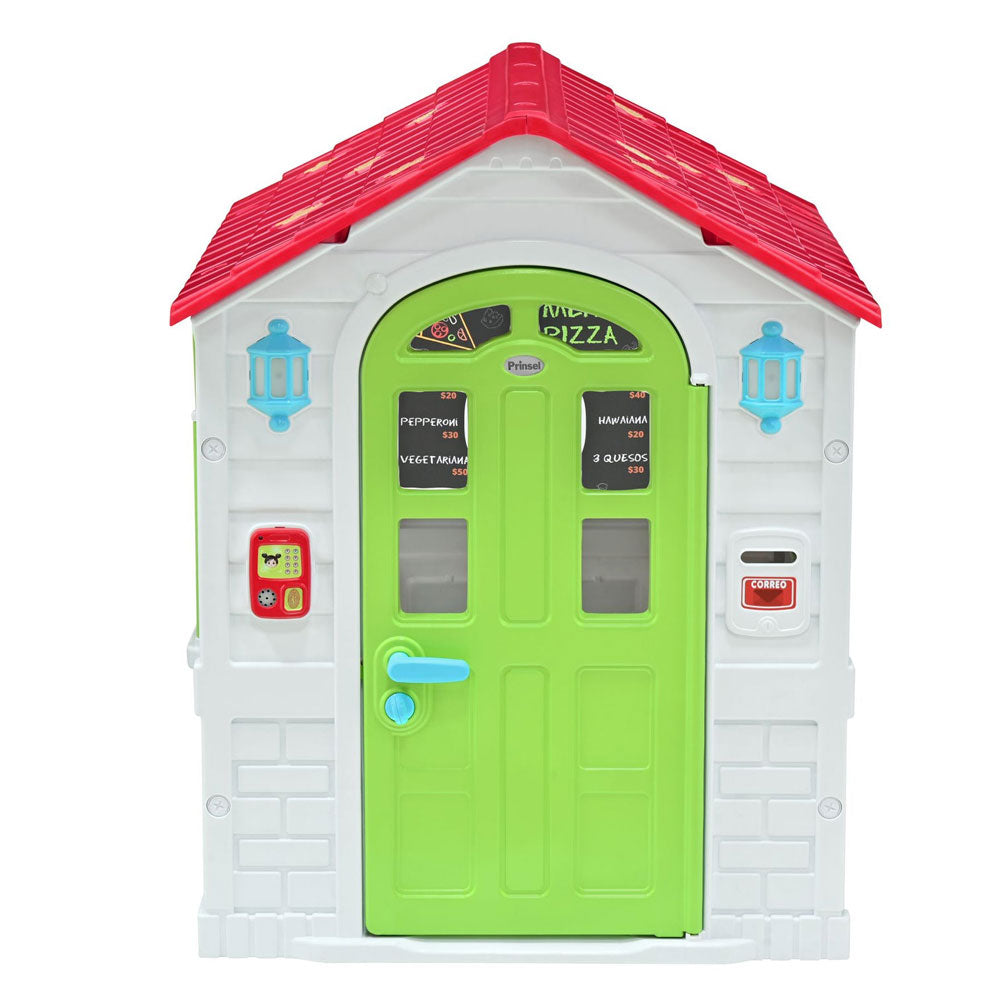 PlayHouse 2 en 1 Prinsel Casita Infantil con Pizzería Modelo 4080: Casitas infantiles