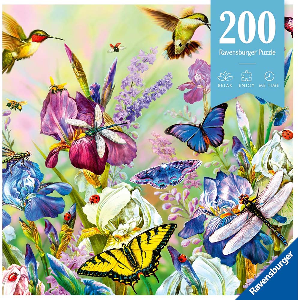 Ravensburger 12000767 Rompecabezas 200 Piezas Prado de Flores, rompecabezas