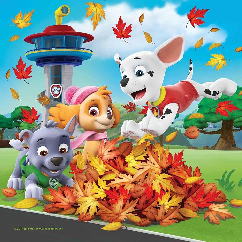 Ravensburger 5048 Rompecabezas 3 x 49 piezas para niños Paw Patrol, rompecabezas