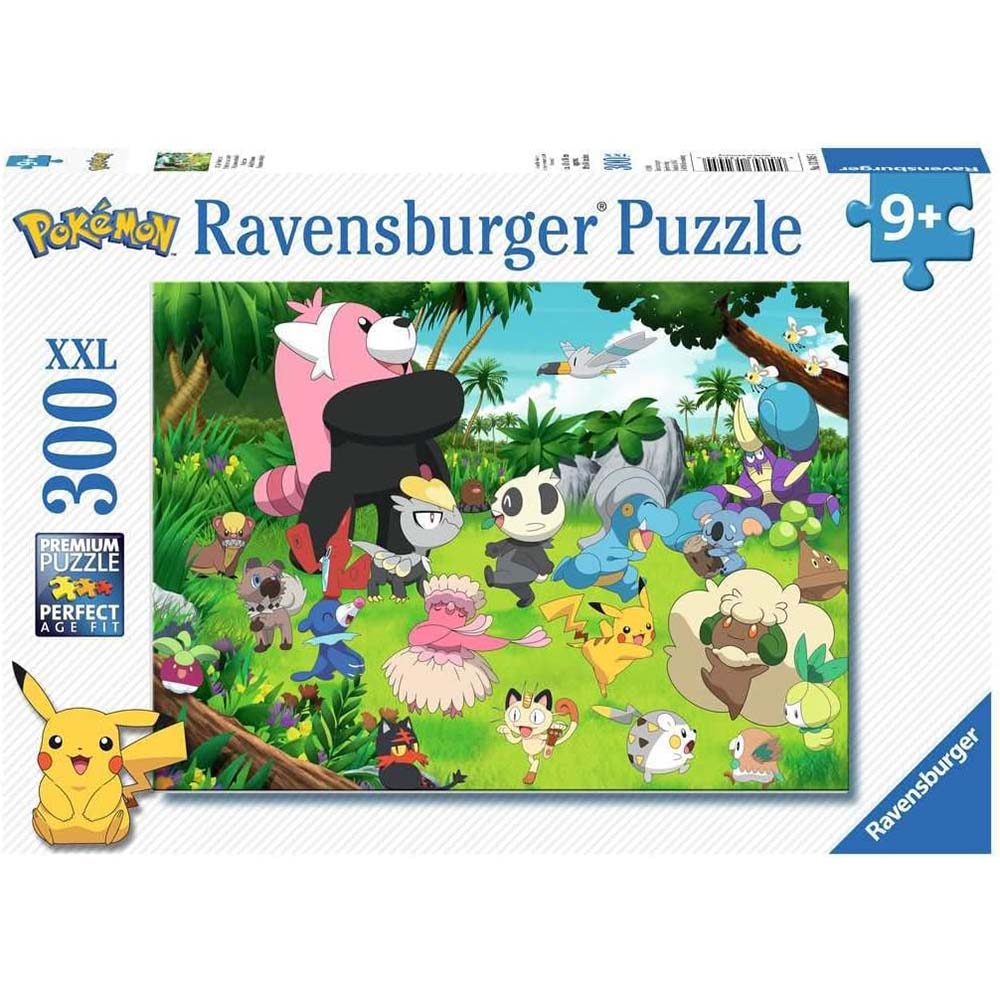 Ravensburger 13245 Rompecabezas 300 XXL piezas Pokémon, rompecabezas