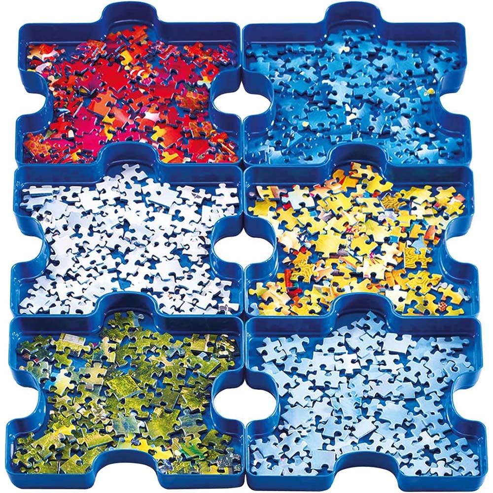 Ravensburger 17934 Clasificador de Piezas 300 a 1000 Piezas, accesorios para rompecabezas